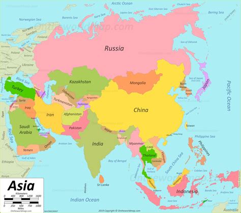 Map Of Asia Printable Printable World Holiday The Best Porn Website
