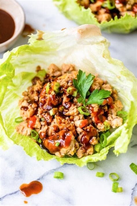 Asian Chicken Lettuce Wraps Nature S Gateway