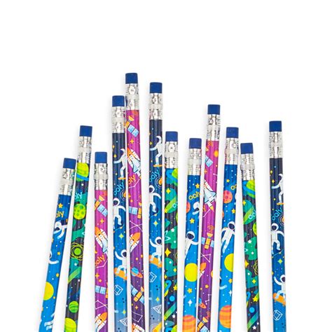 Astronaut Graphite Pencils - Set of 12 | Graphite pencils, Colored pencil set, Pencil