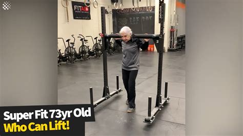 Meet The Super Fit 73 Year Old Woman Who Lifts Weights Planks And Flips Into Handstands Youtube