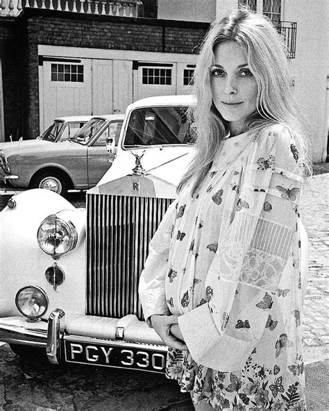 Sharon Tate On Instagram “sharon Tate With Her Rolls Royce Photographed By Terry Oneill In