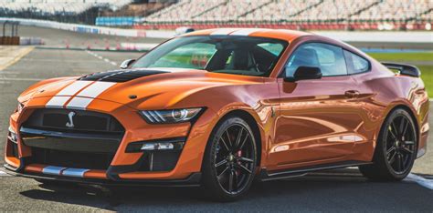 Twister Orange 2020 Ford Mustang Shelby Gt 500 Fastback