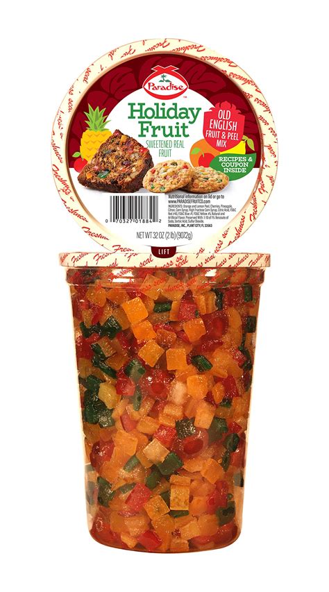 Paradise Old English Fruit And Peel Mix 32 Ounce Buy Online In United