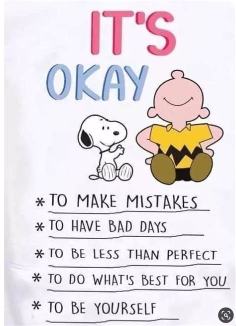 Its Ok To Make Mistakes To Have A Bad Day Etc Inspirational Words