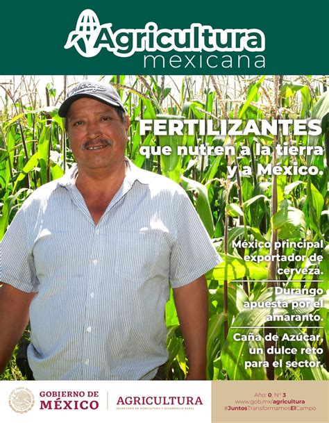 Revista Agricultura Mexicana N°3 Representación Agricultura Nuevo