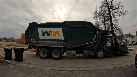 Waste Management Garbage Pickup Ex - Advanced Disposal - YouTube