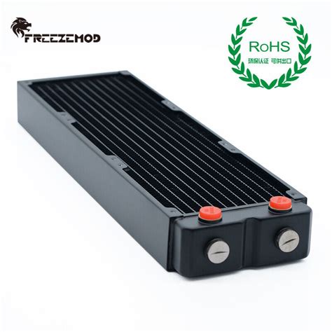 Freezemod 360mm G14 Copper Radiator 45mm Thick For Pc Water Cooling