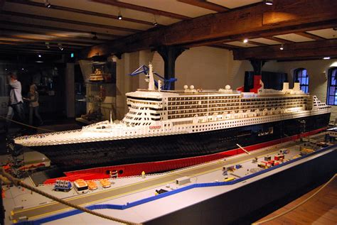 Rms Queen Mary 2 Made Of Lego Bricks International Flickr