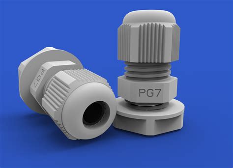 High Quality PG7 Cable Gland IP68 Waterproof Connector Nylon Plastic