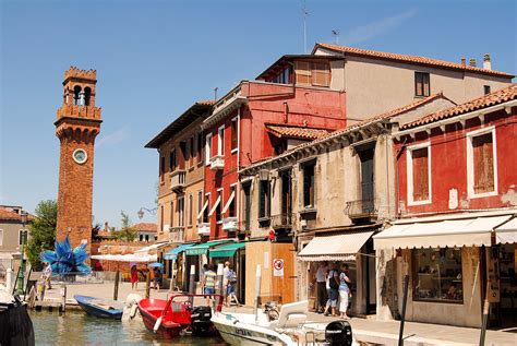 Walking Through The Streets On The Island Of Murano Italy Wallpapers