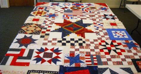 Patchwork Pie Americana Quilt For The Fourth Of July