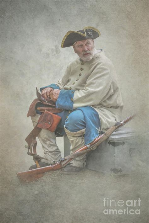 Sitting French Soldier Digital Art By Randy Steele Fine Art America