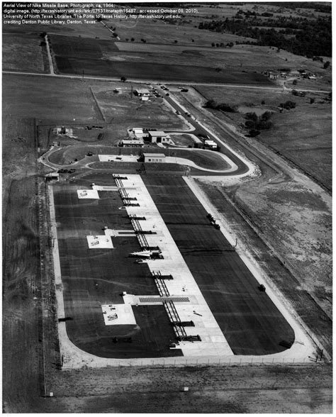Aerial View Of Nike Missile Base Photograph Ca 1964 1414 × 1757