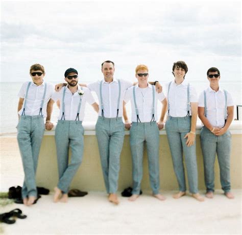 Shop the latest wedding suits and attire for men at menswearhouse.com. Top 20 Beach Wedding Groomsmen Attire Ideas | Beach ...