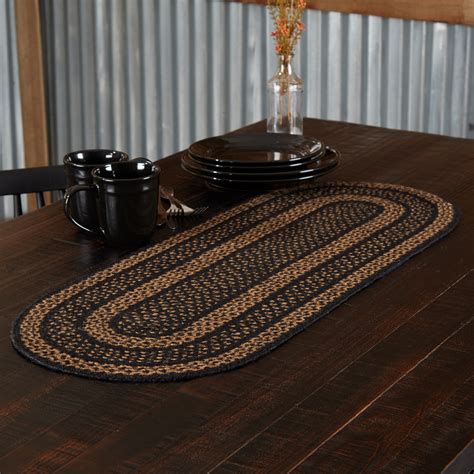 Farmhouse Braided 36 Inch Table Runner The Weed Patch