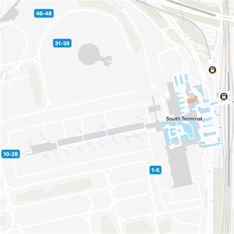 London Gatwick Airport South Terminal Map And Guide