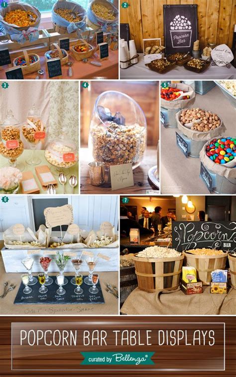 How To Set Up A Popcorn Bar For Fall Weddings Creative