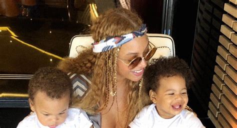 Beyoncé Shares Rare Precious Pic Of Twins Rumi And Sir