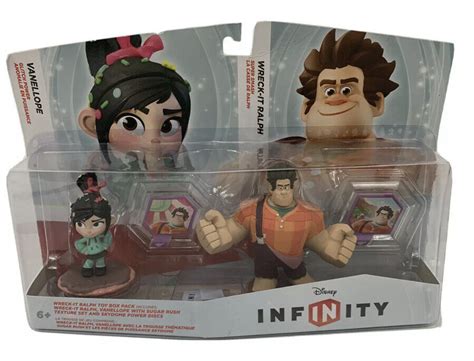 Disney Infinity Wreck It Ralph Toy Box 2 Pack Set With Vanellope 2