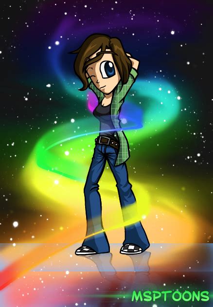 space rainbows by msptoons on newgrounds