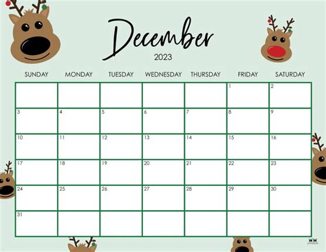 December 2023 Calendar Printable Pdf - Get Calendar 2023 Update