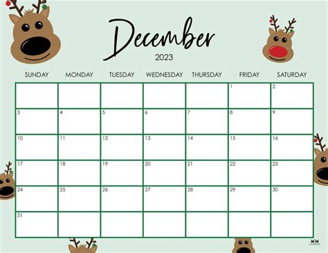 December 2023 Calendar Printable Pdf Get Calendar 2023 Update
