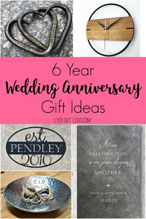 The durable metal is a great representation of your bond, from the six years that you've been married to the many more to come. 6 year iron wedding anniversary gift ideas | Iron ...