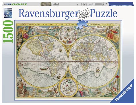 Ravensburger Puzzle 1500p Mappemonde 1594