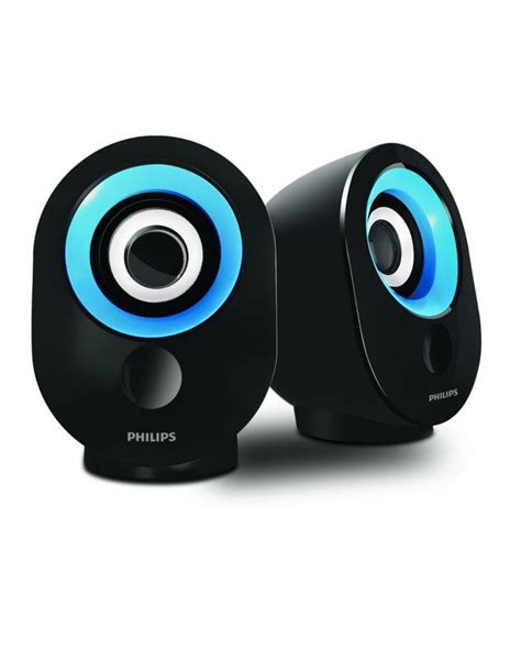 Buy Philips Spa 50 20 Speaker With Usb Plug Blue Online At Low Price