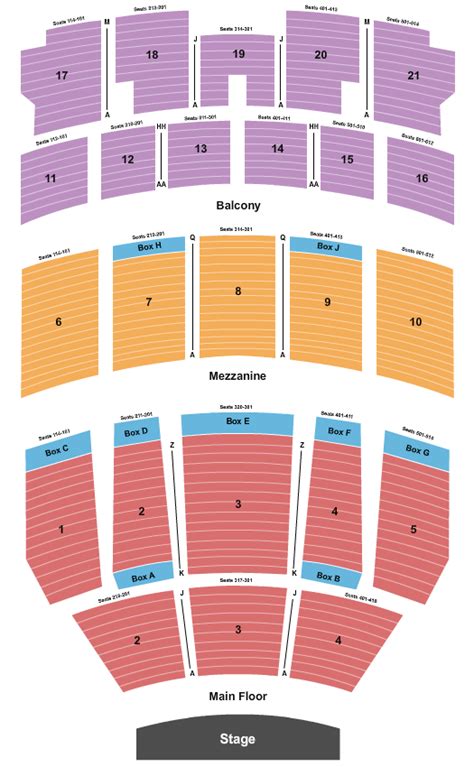 Hill Auditorium Seating Chart And Maps Ann Arbor