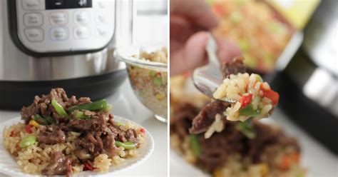 Cook on high pressure for 8 minutes and then due a natural release for approximately 10 minutes. Easy Instant Pot Mongolian Beef in the Pressure Cooker