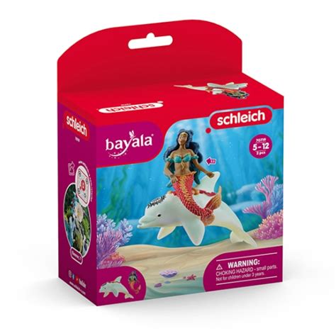 Schleich Isabelle On Dolphin Largest Choice
