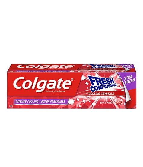 Colgate Toothpaste Fresh Confidence Cooling Crystals Red 50ml Rose