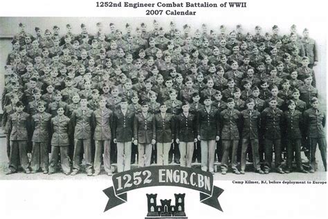 History Of The 1252nd Engineer Combat Battalion