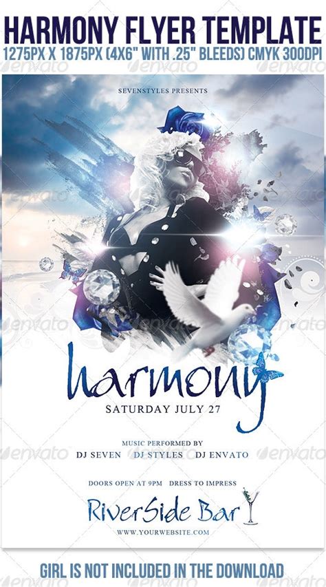 Harmony Flyer Template By Sevenstyles Graphicriver