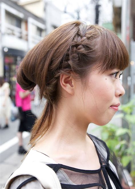 Japanese hairstyles are very popular all over the world. Japanese Girls Braided Hairstyle - Hairstyles Weekly