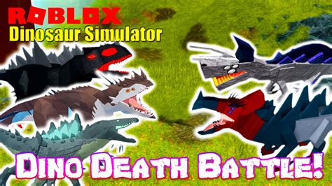 Roblox Dinosaur Simulator Battles To The Death Youtube