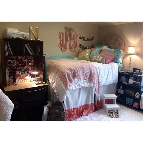 My Dorm At The University Of South Alabama Dorm Room Inspiration Dorm Room Hacks Dorm Room