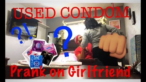 Really Funny Used Condom Prank On Girlfriend She Really Threw Hands
