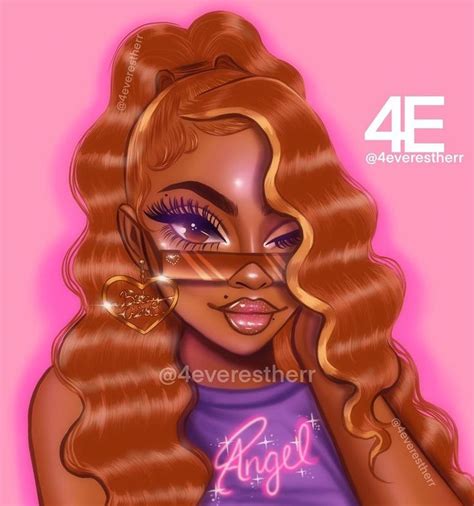 pin by shonny on pink art black girl art drawings of black girls black girl magic art