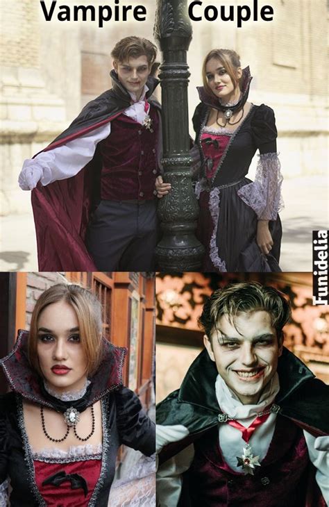 Vampires Idée De Déguisement De Couple Pour Halloween Costumes De Couple Pour Halloween