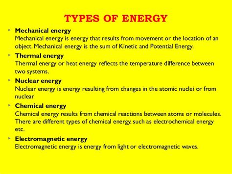 In this lesson, we are going to look at the forms that energy exists, namely: Electrical Energy: Mechanical Energy To Electrical Energy Examples