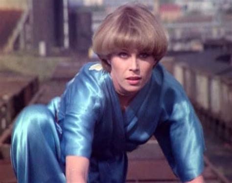 Joanna Lumley In The New Avengers Sporting A Pageboy Haircut Which Was
