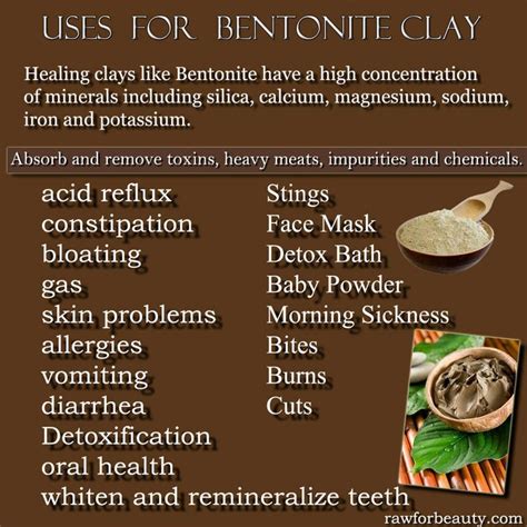 Bentonite Clay Bentonite Clay Uses For Bentonite Clay Healing Clay