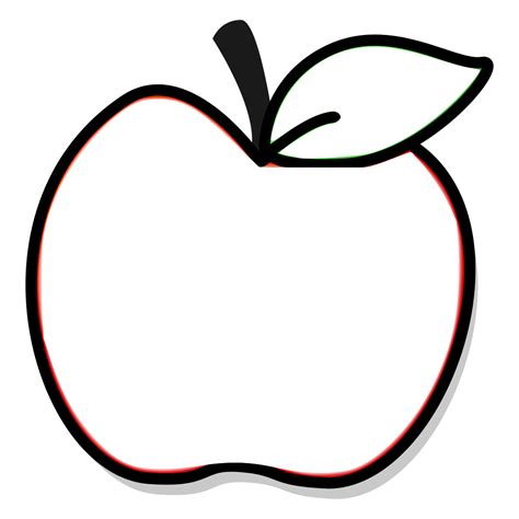 Browse svg vectors about apple term. File:Red apple with leaf-1.svg - Wikimedia Commons