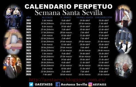Fondos Deber Con Fecha De Calendario Semana Santa Sevilla 2018 Clímax