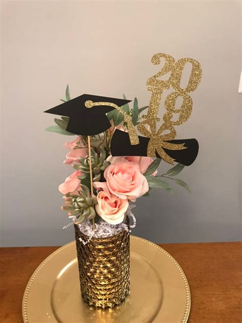 Graduation Party Decorations 2019 Centerpiece Sticks 2019 Etsy