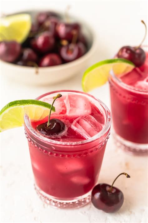 Cherry Limeade Recipe Non Alcoholic And Vodka Versions