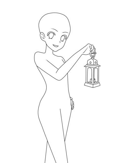 An Alien Holding A Lantern In Its Hand