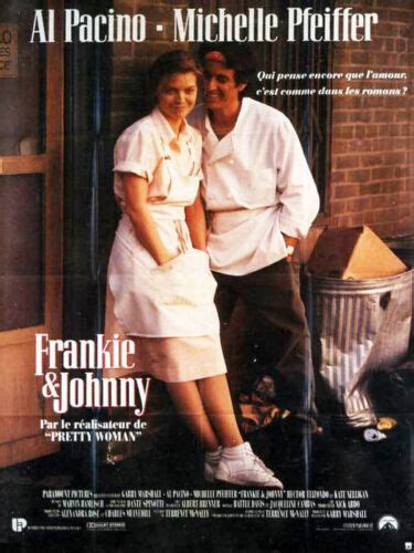 FRANKIE AND JOHNNY Al Pacino Michelle Pfeiffer FRENCH POSTER EBay